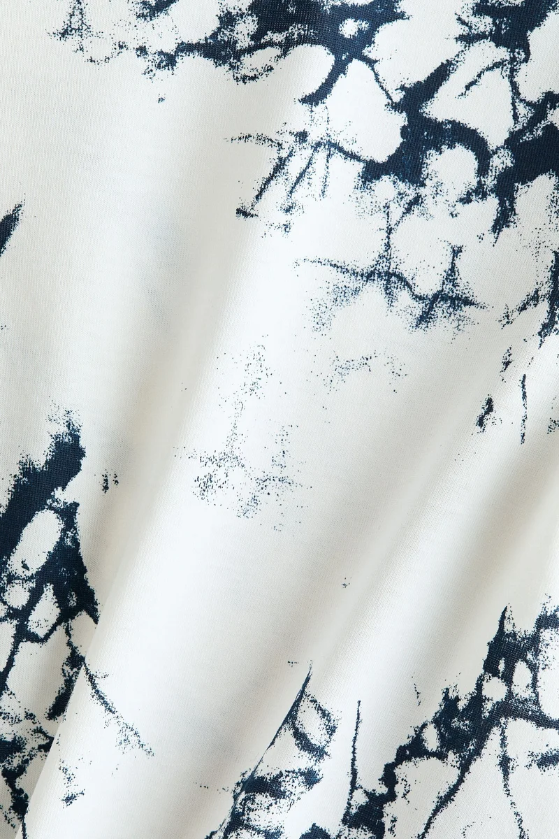 اتش اند ام تي-شيرت قطني مطبوع